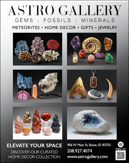 ASTRO GALLERY OF GEMS, MINERALS, AND FOSSILS